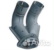 Тройник глушителя системы выпуска газов камаз