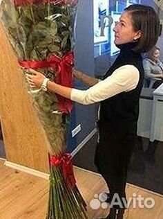 Высокие розы Букеты с доставкой