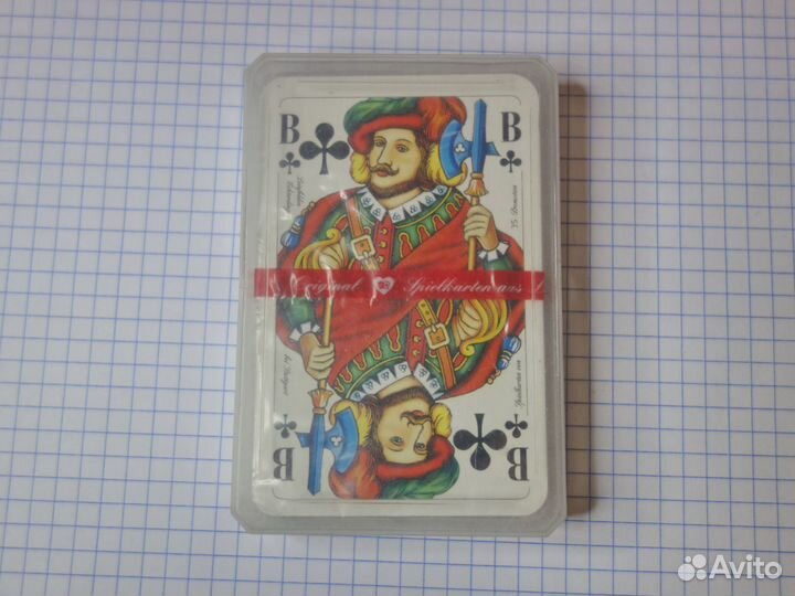 Карты игральные сувенирные Rehau