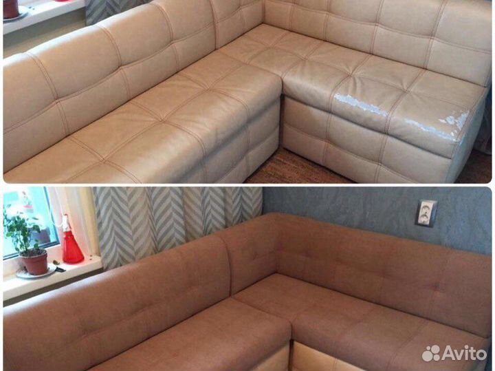 Перетяжка, ремонт и реставрация мягкой мебели