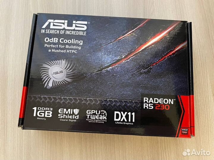 Видеокарта asus Radeon R5 230 1Gb