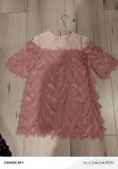 Платье для девочки 116 -122 черное