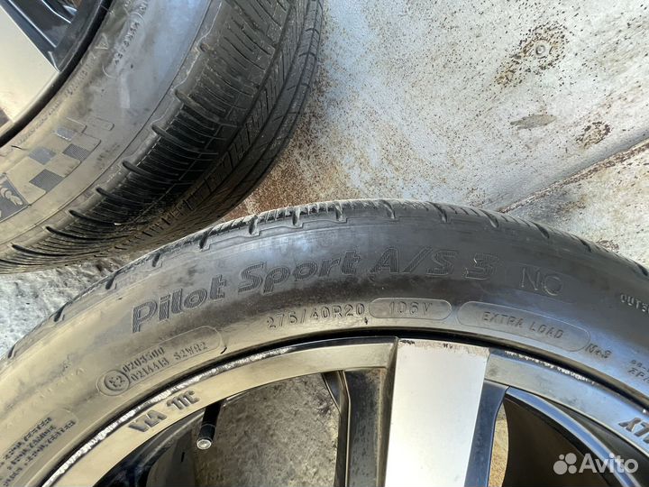 Литые диски с резиной 275/40r20