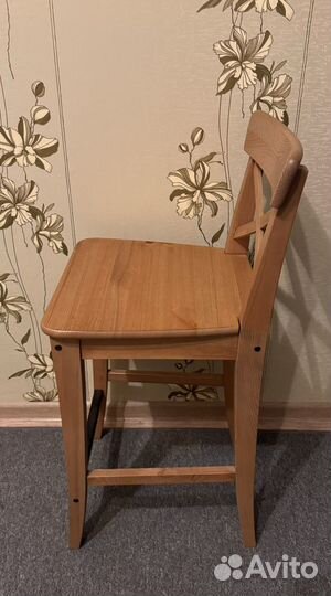 Стул полубарный IKEA (Ингольт)