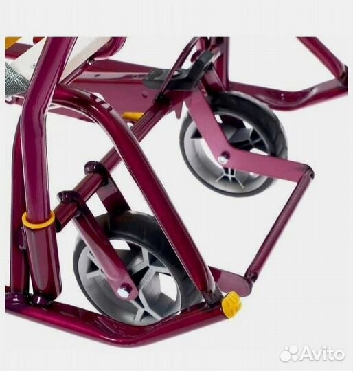 Санки ника тимка 6 универсал амарантовые