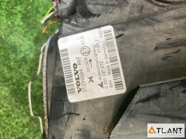 Фара передняя правая volvo V50