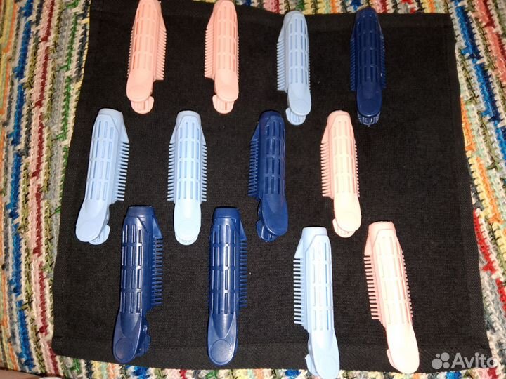 Пластиковые щипцы для волос