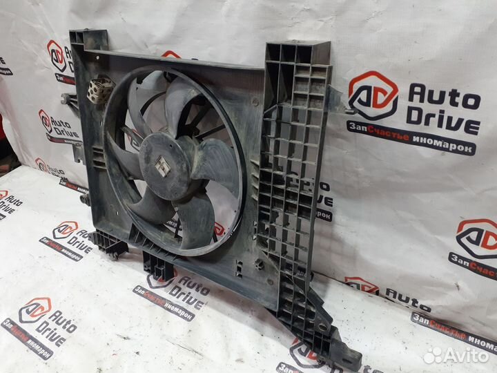 Renault Duster I вентилятор охлаждения двс