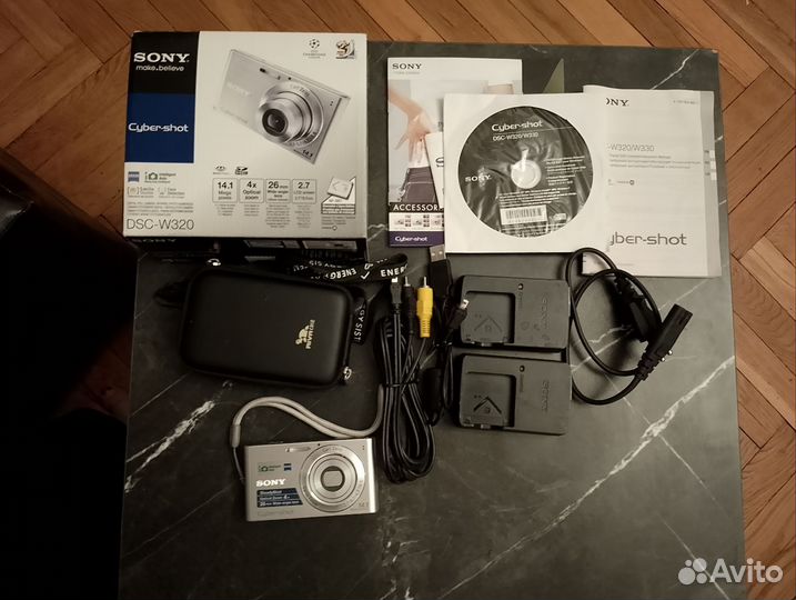 Фотоаппарат sony cyber shot dsc w320