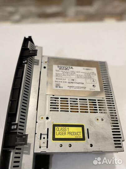 Продам магнитолу с усилителем на prado 120