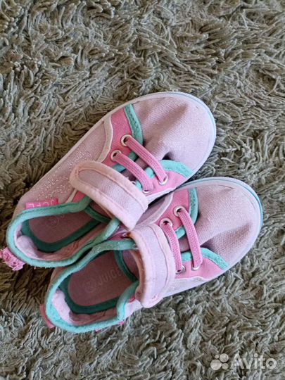Кеды для девочки 24 размер
