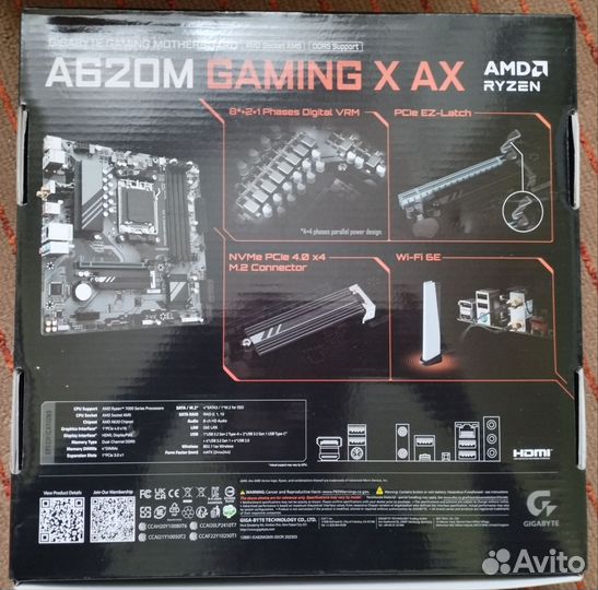 Мат.платы AM5 A620,B650