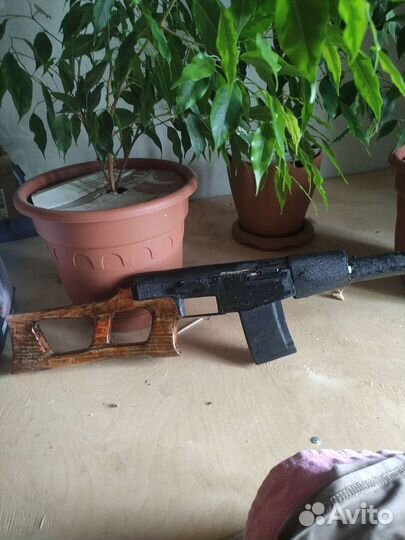 Макет автомата всс винторез из дерева