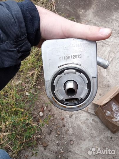 Масляный радиатор ford focus 2 1,6 115 л.с