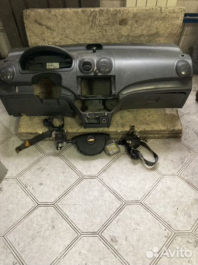 Безопасность chevrolet aveo t 250 комплект