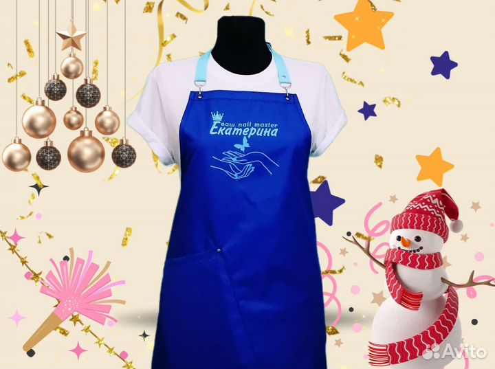 Фартук рабочий с логотипом