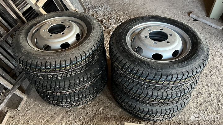 Зимняя резина на диках Газель