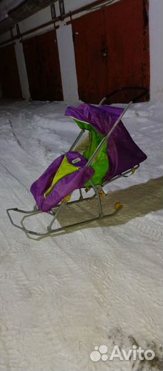 Санки коляска Ника