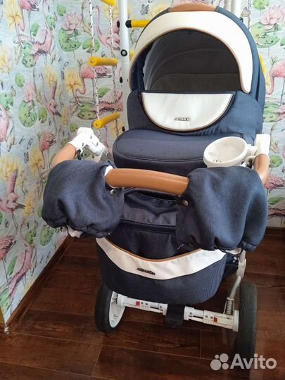 Коляска 2 в 1 Adamex Monte carbon