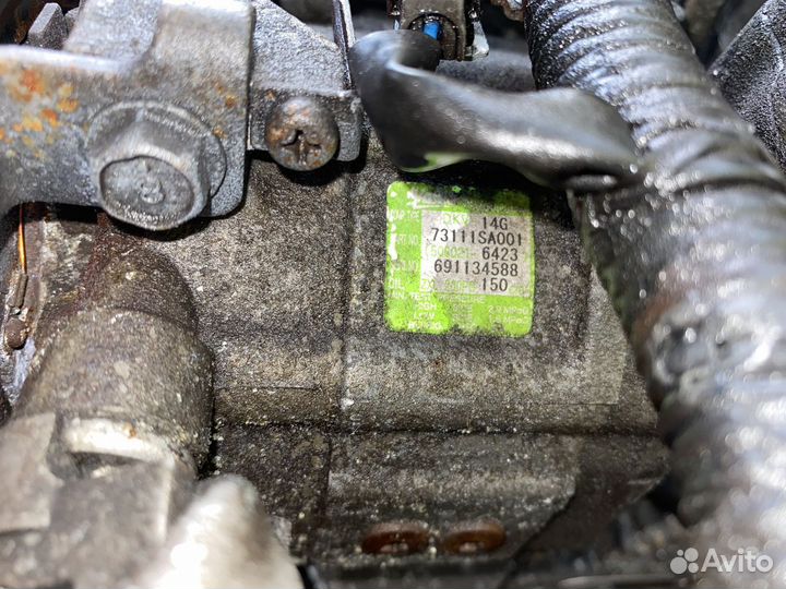 Компрессор кондиционера Subaru Forester SG 73111SA