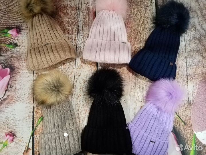 Шапка зимняя на подростка и подойдёт взрослым