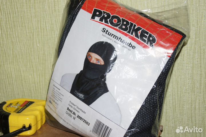 Балаклава probiker новая подшлемник мото мотоцикл