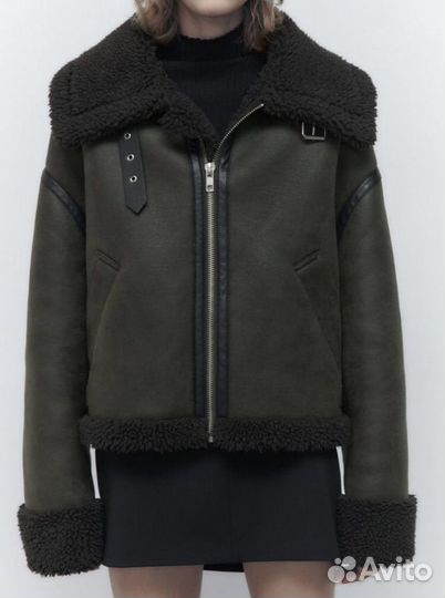 Дубленка zara xs