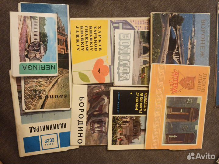 Коллекционные наборы открыток