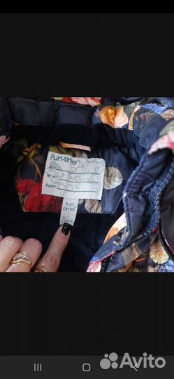 Зимний костюм для девочки 98