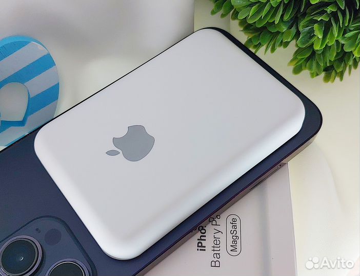 Беспроводной портативный аккумулятор MagSafe