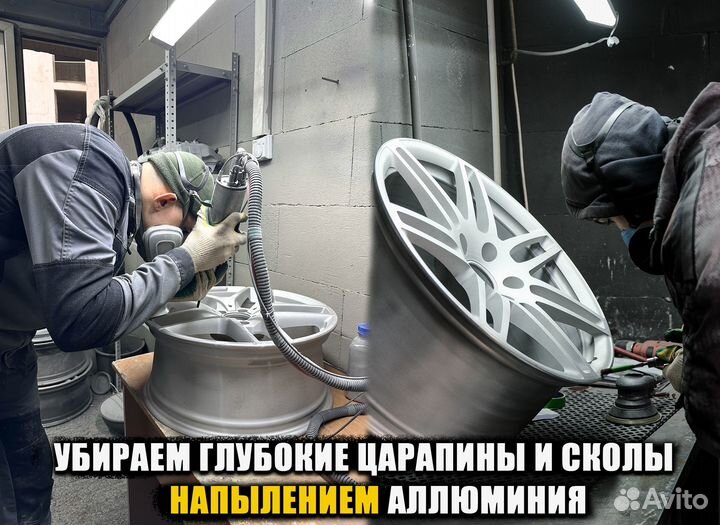 Порошковая покраска дисков суппортов и изделий