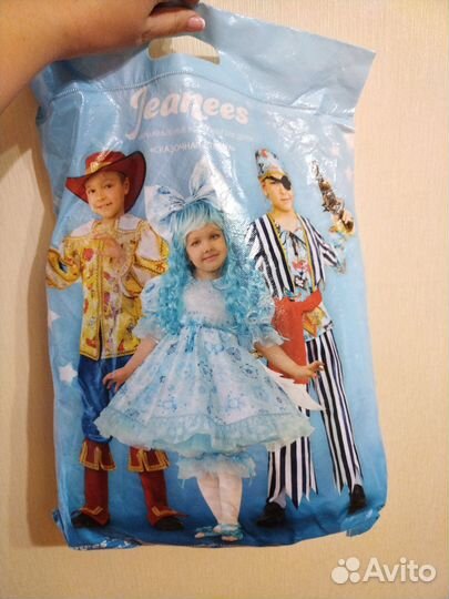 Костюм мальвины 110-116 рост