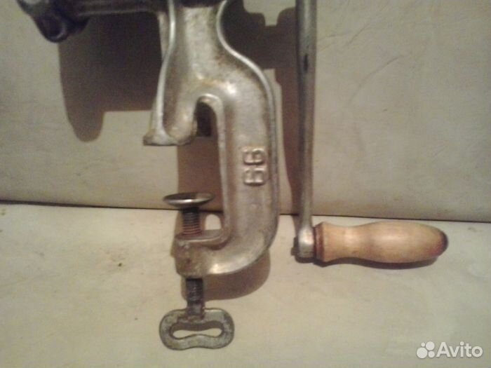 Мясорубка Чугунная 1966г.в.пр-ва СССР Винтаж отлич