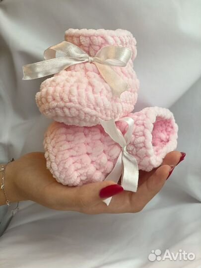 Пинетки вязаные