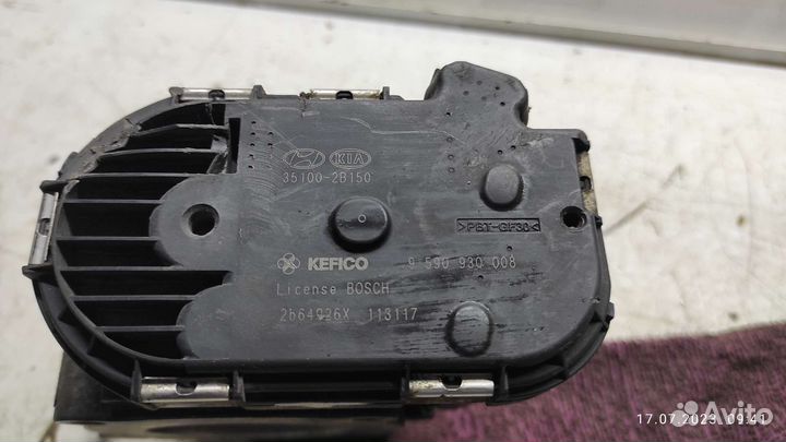 Дроссельная заслонка kia rio 3