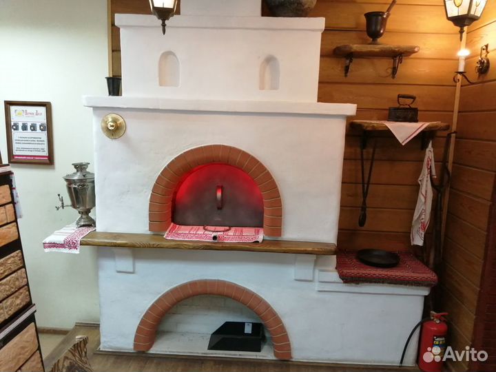 Дверка каминная Везувий 211 антрацит