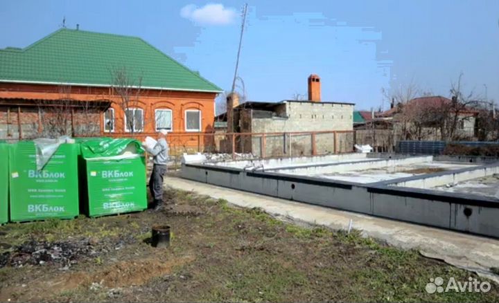 Газоблоки от произоводителя. Объём