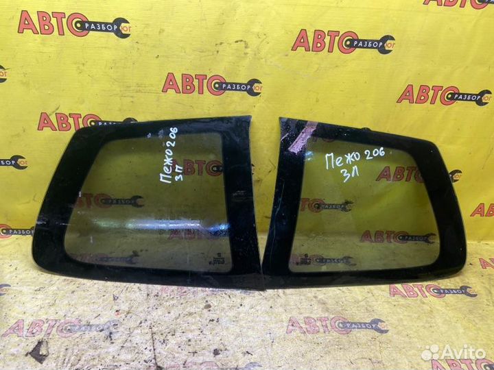 Форточка крыла задняя Peugeot 206 2E/K KFW(TU3JP)