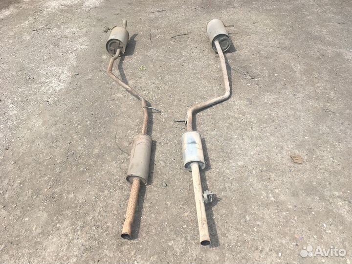 Глушитель Renault Logan Sandero Логан 2014 2008