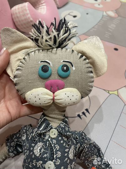 Кот в мешке ручная работа