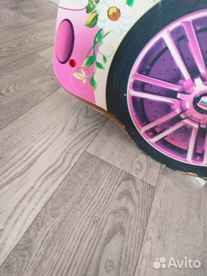 Детская кровать машинка для девочки