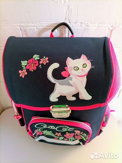 Рюкзак с биркой Котофей ортопедический для девочки