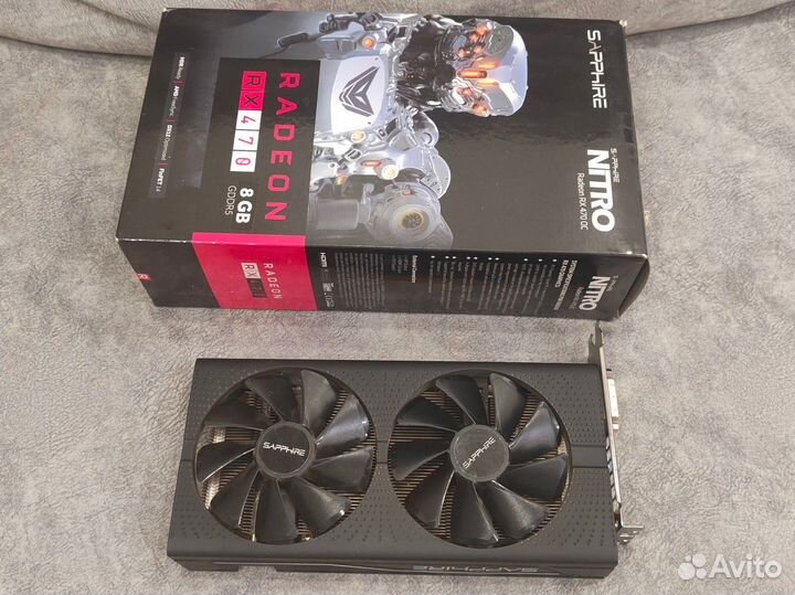 Sapphire nitro RX470 8Gb
