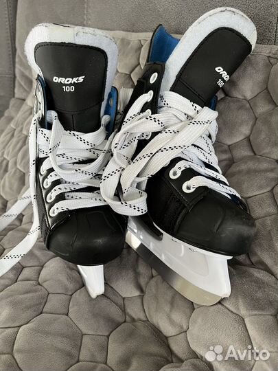 Коньки хоккейные детские 34 размер