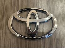 Эмблема Знак "Toyota" 11.5см*8см Хром