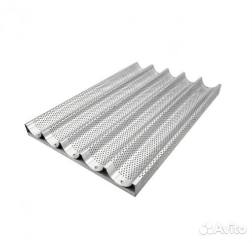 Противень лист для багетов на 5 штук 600х400 мм