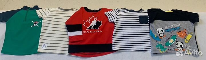 Вещи пакетом на мальчика 68 74