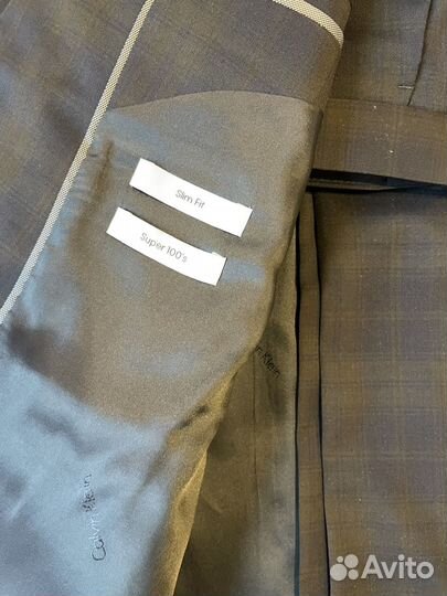 Мужской классический костюм Calvin Klein (новый)