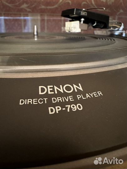 Виниловый проигрыватель denon DP-790