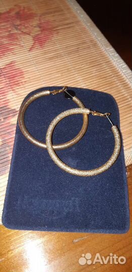 Серьги кольца